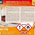 Βιοαιθανόλη 96,6% Premium Hofer Chemie Gmbh e-tzaki.gr Γερμανική κ Γαλλική ετικέτα