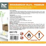 Βιοαιθανόλη 96,6% Premium Hofer Chemie Gmbh e-tzaki.gr ελληνική ετικέτα
