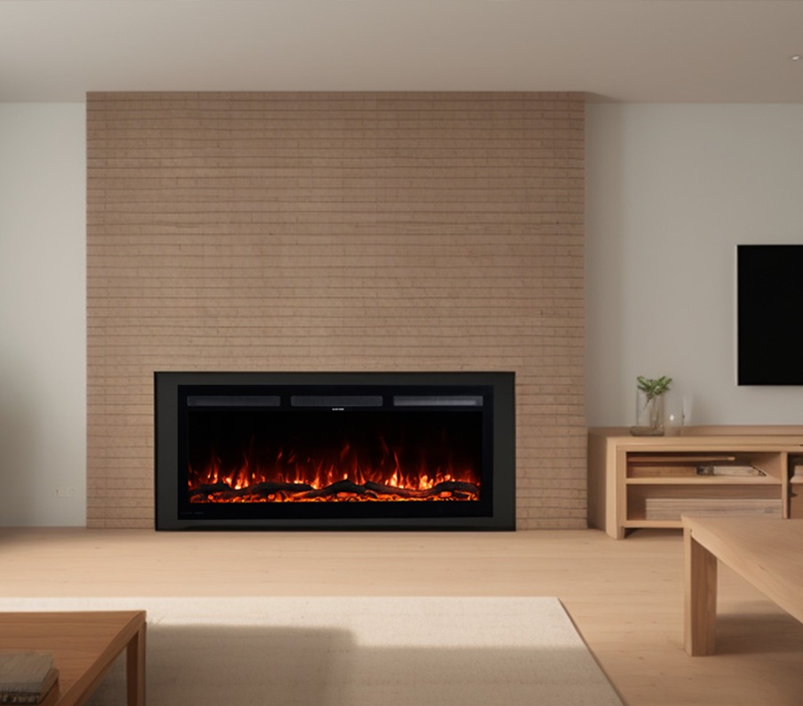 Ηλεκτρικό Τζάκι Smart Επιτοίχιο και Ένθετο SUPERIOR-50 L.E.D 1600W etzaki eik05