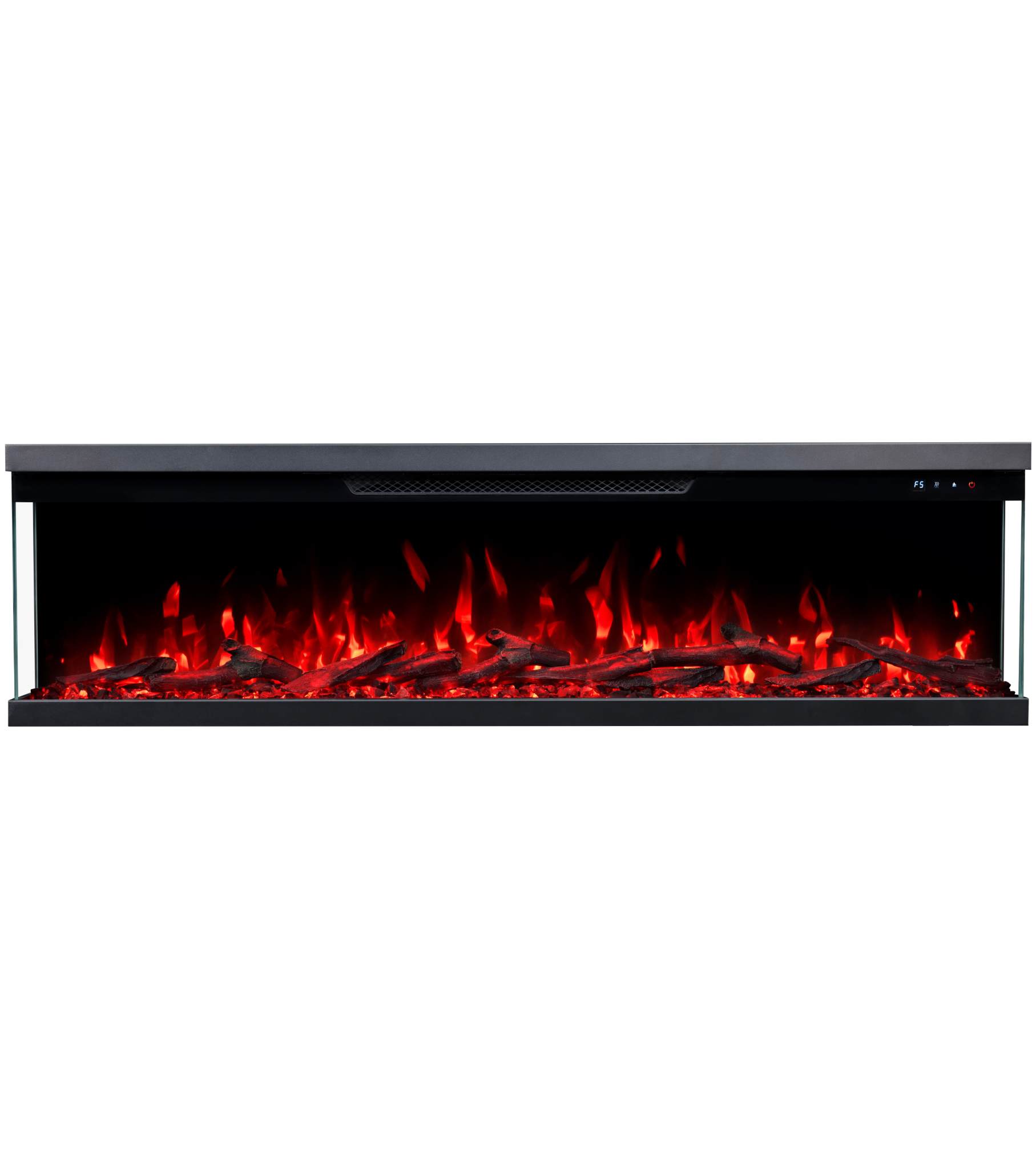 Ηλεκτρικό Τζάκι Smart Επιτοίχιο και Ένθετο Τριών Όψεων Berlin-42 L.E.D 1800W 07 e-tzaki.gr