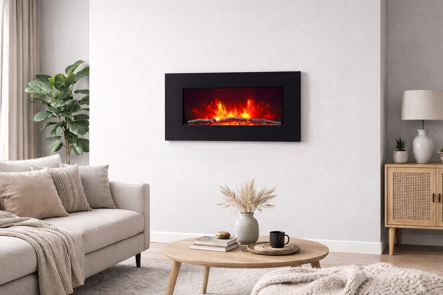 Ηλεκτρικό Τζάκι Επιτοίχιο EX200-SLIM3D7K etzaki.gr 06